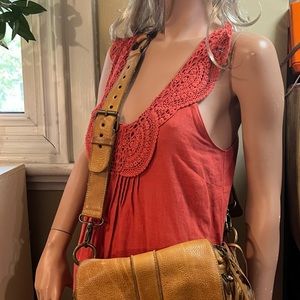 Retro Roots Leather Bag